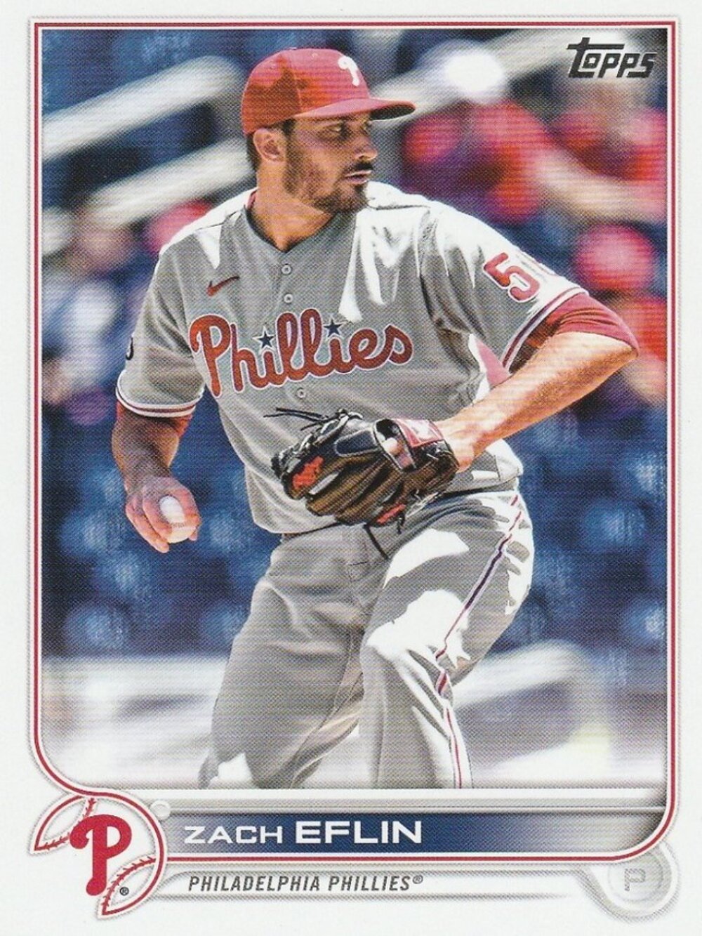 Zach Eflin - 2022 Topps Series 1 MLB Baseball Card
